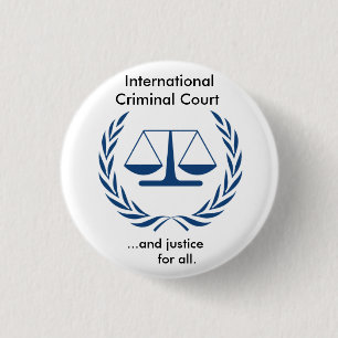 International Criminal Court Series 1 Inch Round Button