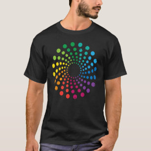 International Day Dot Spiral Dots Colourful Men Wo T-Shirt