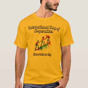 International Day of Cooperatives. T-Shirt