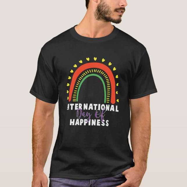 International Day of Happiness 20 march Pullover H (Front)