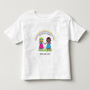 International Day of Happiness, love is love Toddler T-shirt