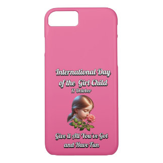 International Day of the Girl. Have Fun Case-Mate iPhone Case