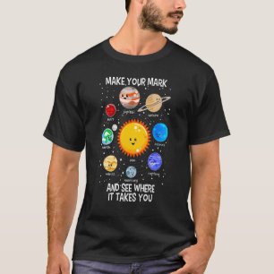 International Dot Day 2022 Make Your Mark Solar Sy T-Shirt