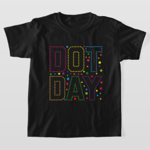international dot day 2025 kids girls T-Shirt