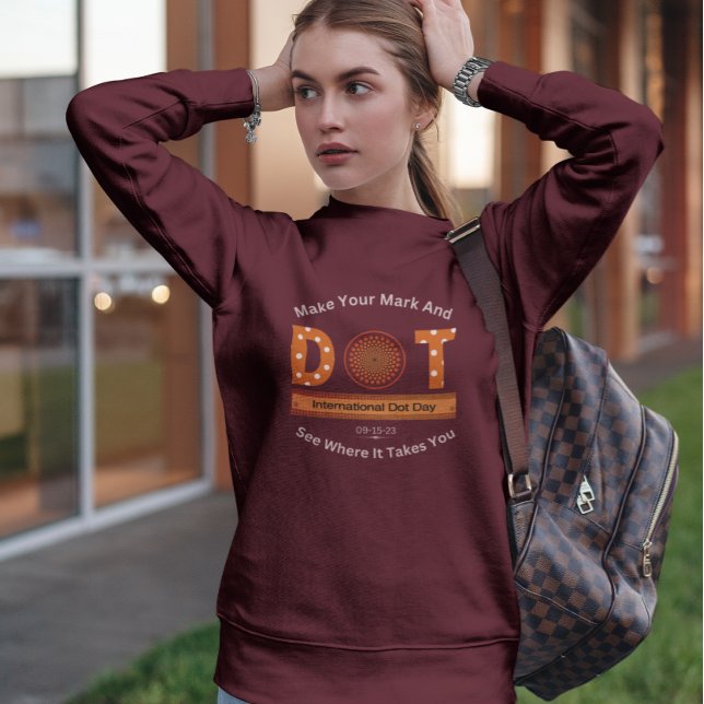 International Dot Day Design Sweatshirt (Creator Uploaded)