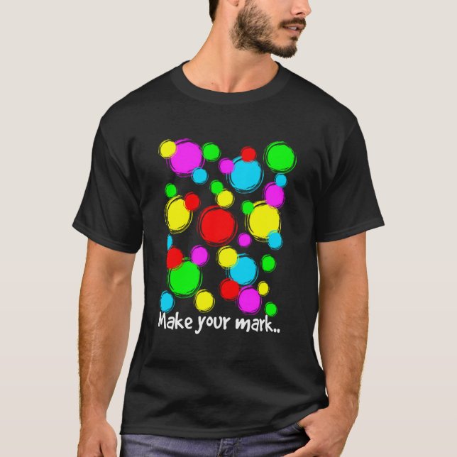 International Dot Day Happy Dot Day For Kids Boys  T-Shirt (Front)