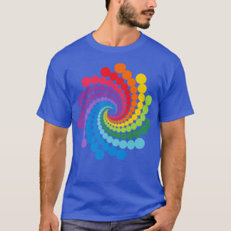 International Dot Day Multicolor Rainbow Polka Dot T-Shirt