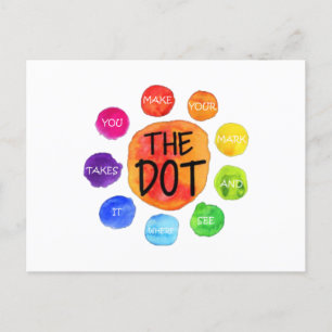 International dot day  postcard