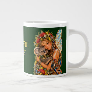 INTERNATIONAL FAIRY COMPANIONS -AUSTRALIA LARGE COFFEE MUG