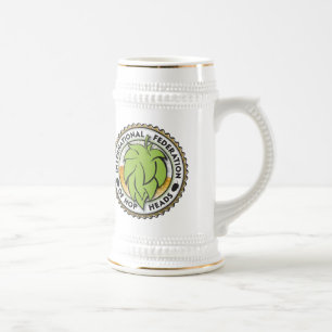 International Federation of Hop Heads Beer Stein