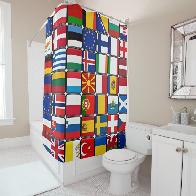 International Flag Collage (In Situ)