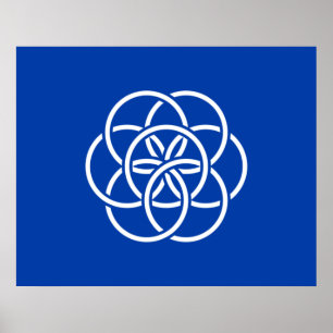 International Flag of Planet Earth Poster