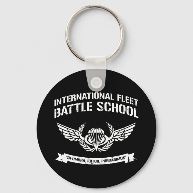 International Fleet Battle School Ender Keychain (Front)