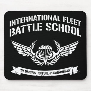 International Fleet Battle School Ender Mouse Pad