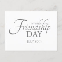 International Friendship Day Postcard