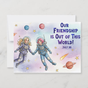 International Friendship Day Postcard