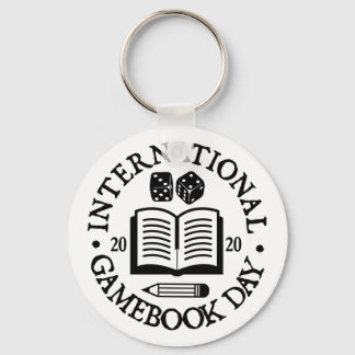 International Gamebook Day Key Ring