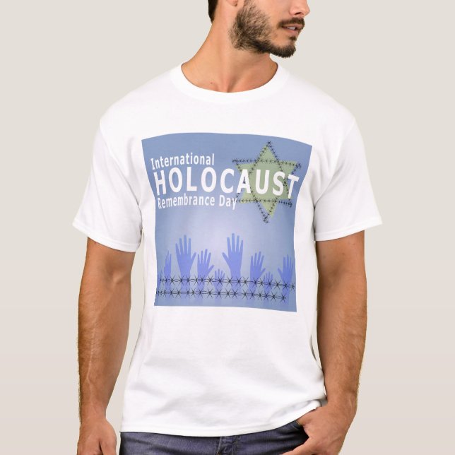 International Holocaust Remembrance Day Hands T-Shirt (Front)