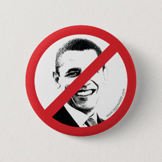 International No! Obama 2 Inch Round Button
