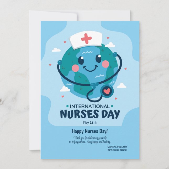 International Nurses Day Card (Front)