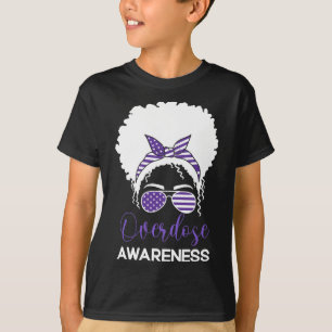 International Overdose Awareness Day 2022 Purple R T-Shirt