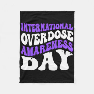 International Overdose Awareness Day 2 Fleece Blanket