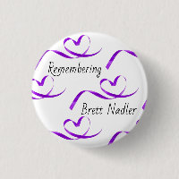 International Overdose Awareness Day Button