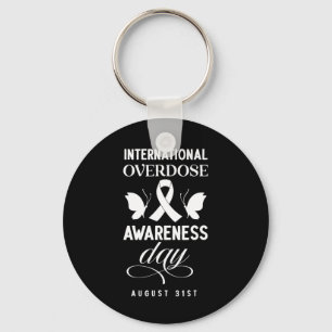 International Overdose Awareness Day Keychain