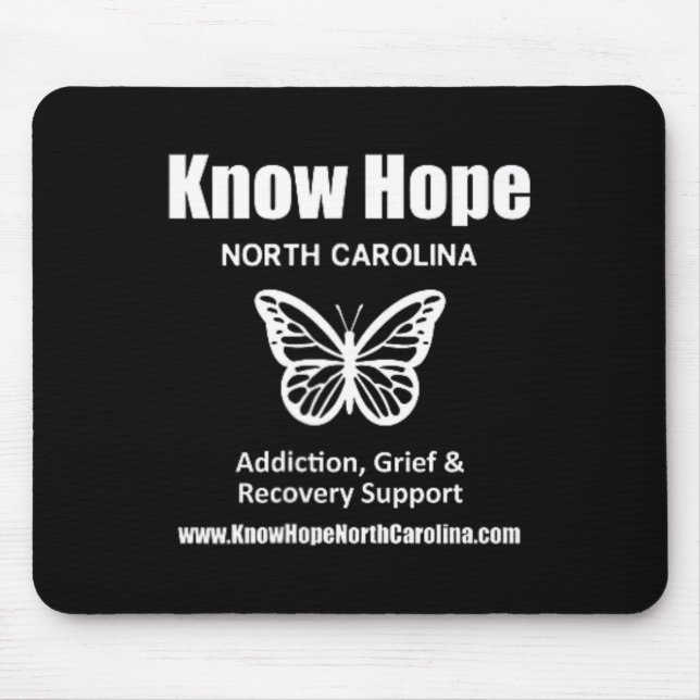 International Overdose Awareness Day Know Hope  Mouse Pad (Front)