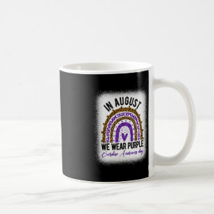 International Overdose Awareness Day Purple Rainbo Coffee Mug