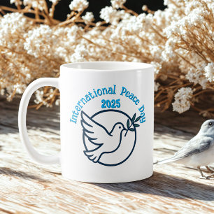 International Peace Day Dove Coffee Mug