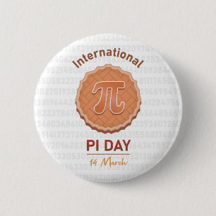 International Pi Day 2 Inch Round Button