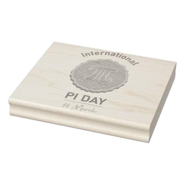 International Pi Day Rubber Stamp (Stamp)