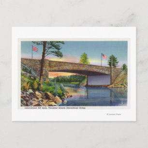 International Rift Span of International Postcard