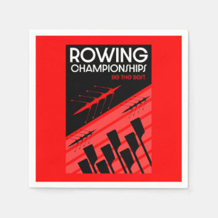 International rowing napkin