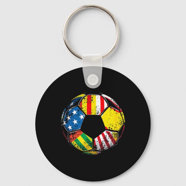 International Soccer Ll  Keychain (Front)