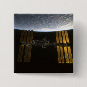International Space Station 10 2 Inch Square Button