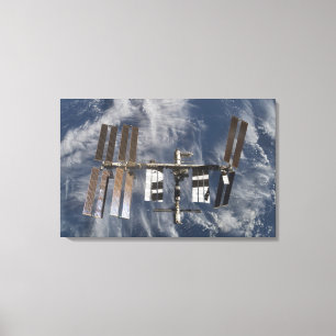 International Space Station 12 Canvas Print