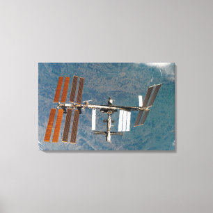 International Space Station 15 Canvas Print