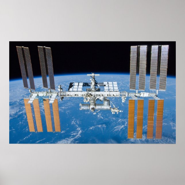 International Space Station 16"x26" poster (Front)