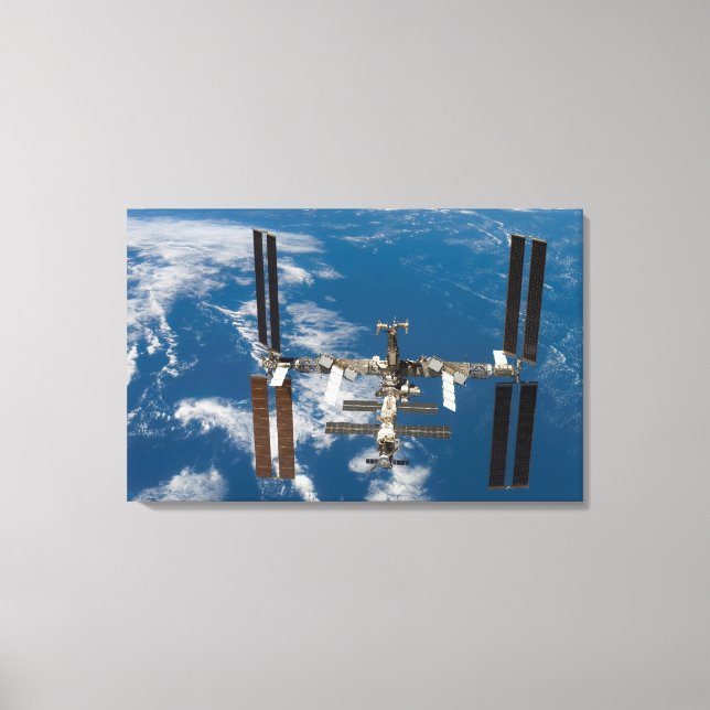 International Space Station 18 Canvas Print (Front)