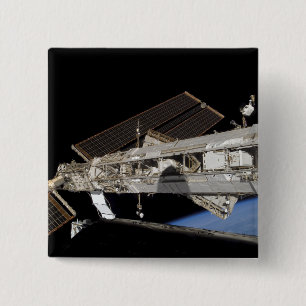 International Space Station 23 2 Inch Square Button
