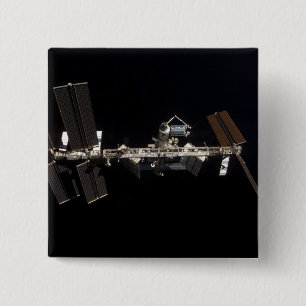 International Space Station 24 2 Inch Square Button