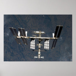 International Space Station 24 Poster