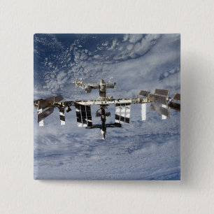 International Space Station 28 2 Inch Square Button