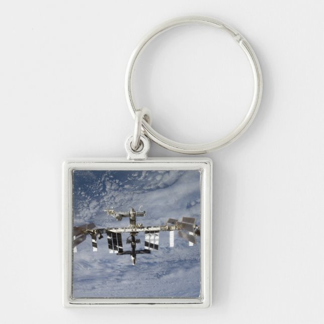 International Space Station 28 Keychain (Front)