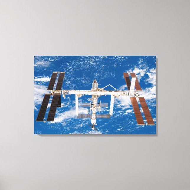 International Space Station 3 Canvas Print (Front)