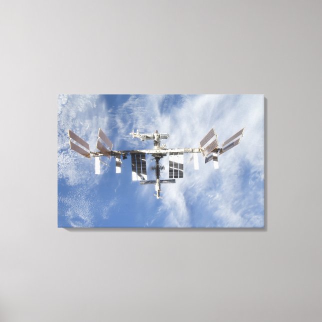 International Space Station 4 Canvas Print (Front)