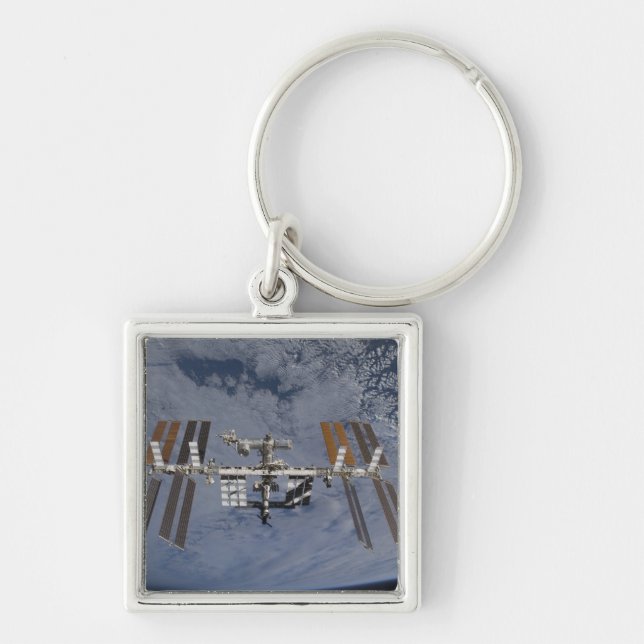 International Space Station 5 Keychain (Front)