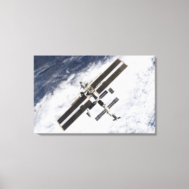 International Space Station 7 Canvas Print (Front)